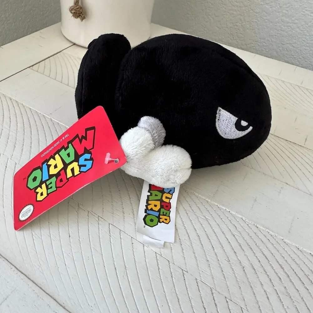Super Mario‎ World Kart Bullet Bill Plush Figure 6